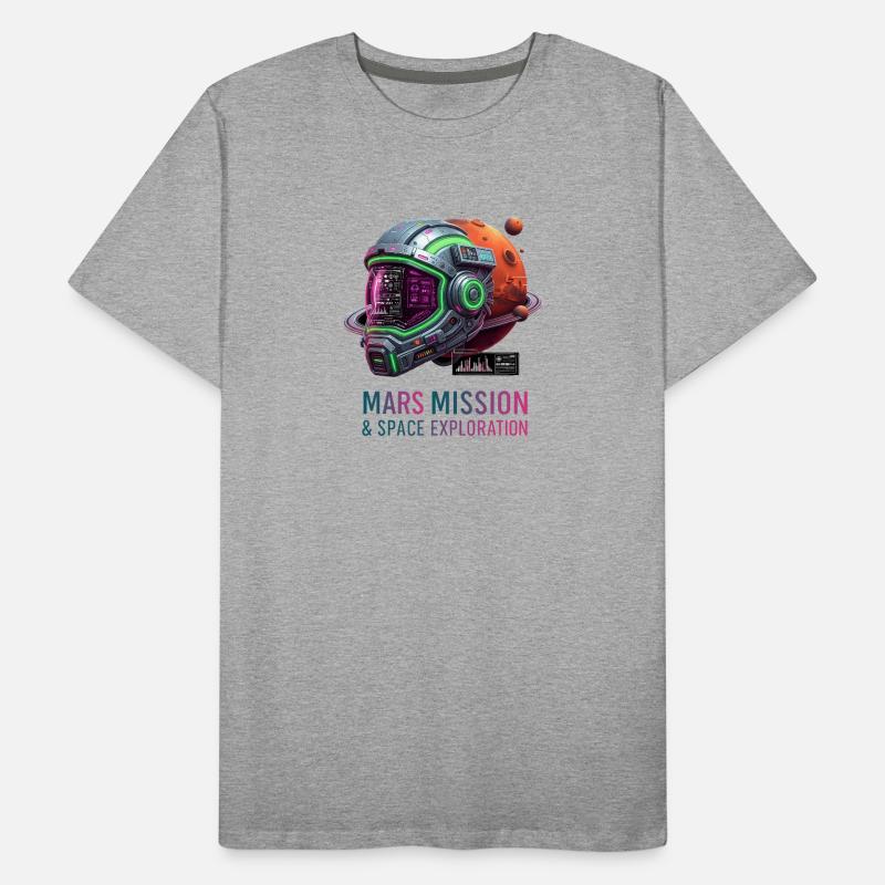 Mars Mission T-shirt bio Premium Homme