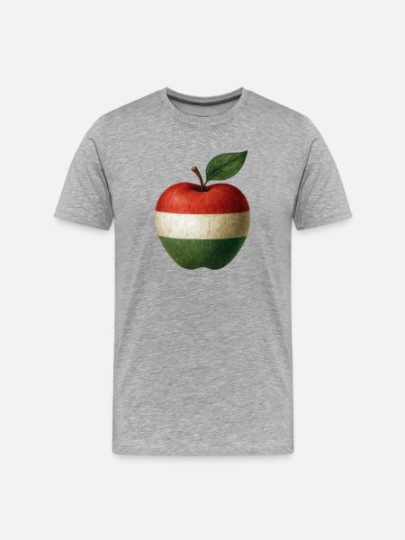 Hongrie - T-shirt bio Premium Homme - gris chiné