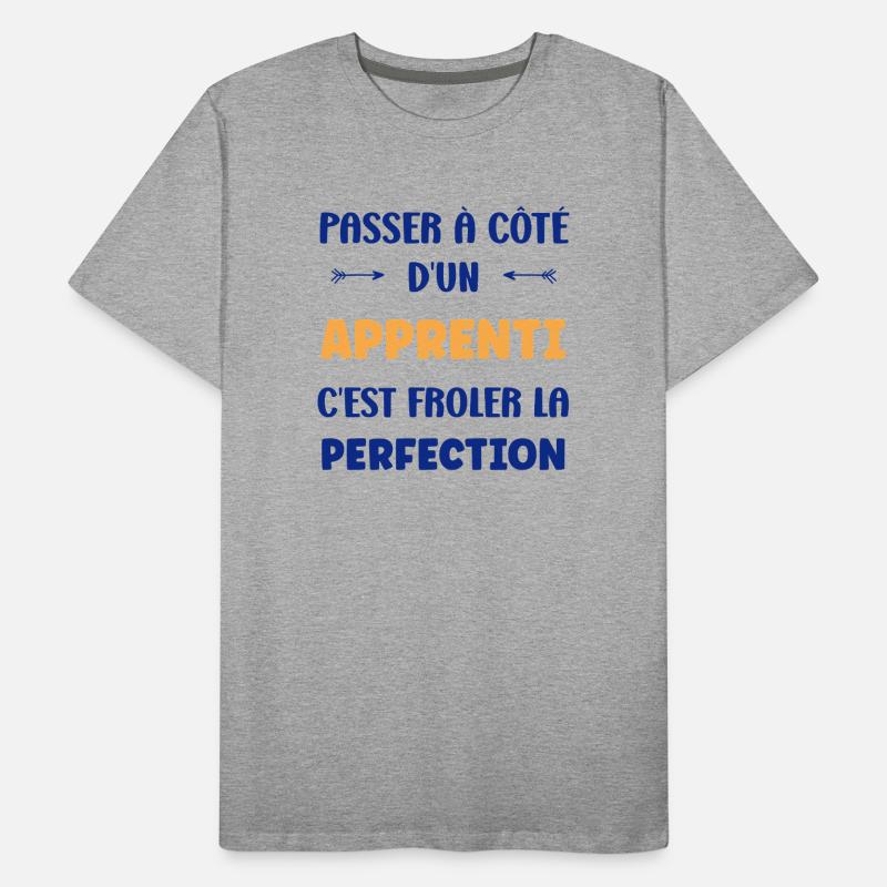 Missing out on an apprentice — perfection Men's Premium Organic T-Shirt