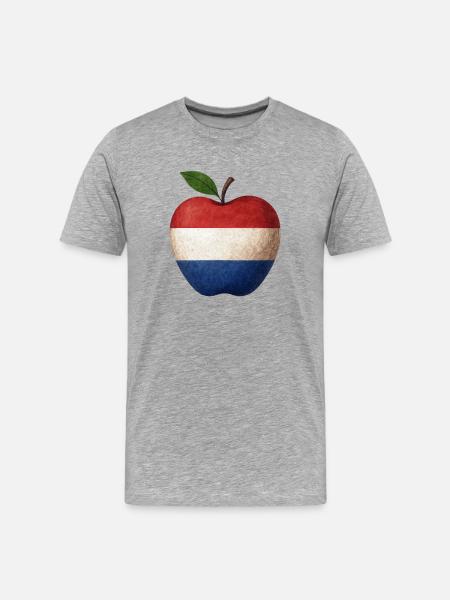 Netherlands Holland - Men's Premium Organic T-Shirt - heather grey