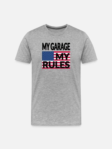 Garage - T-shirt bio Premium Homme - gris chiné