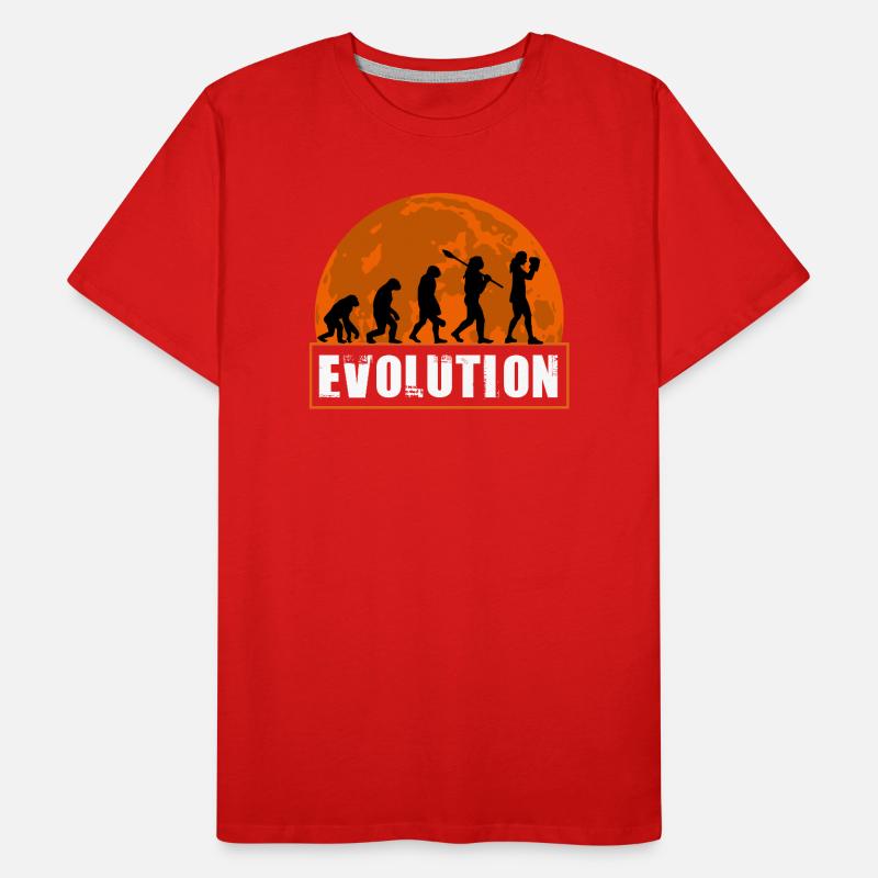 Boxe Evolution Boxeuse Fille Combat Boxe Boxe T-shirt bio Premium Homme