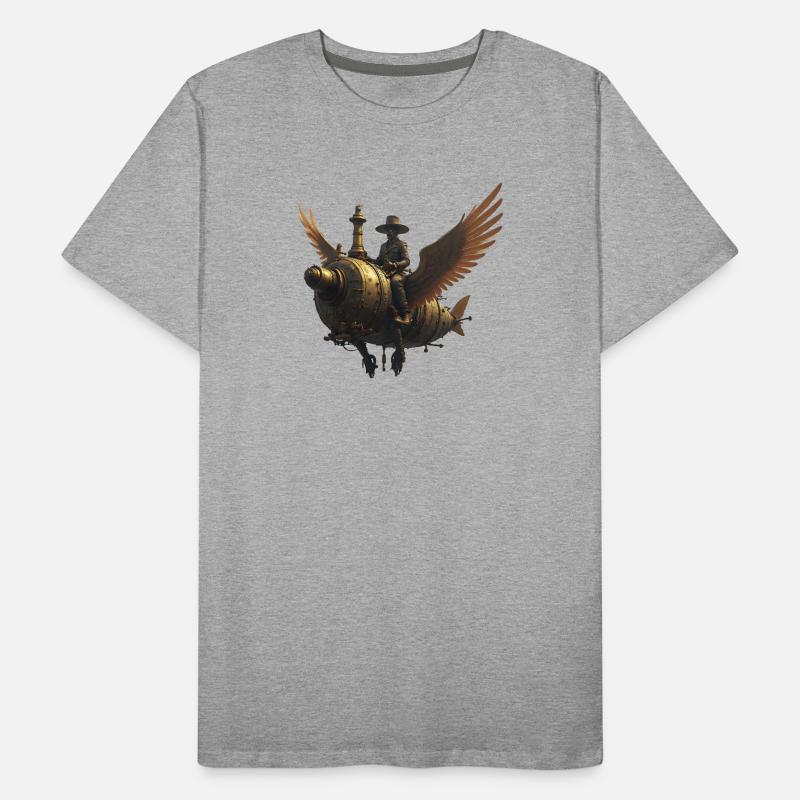 Steampunk T-shirt bio Premium Homme
