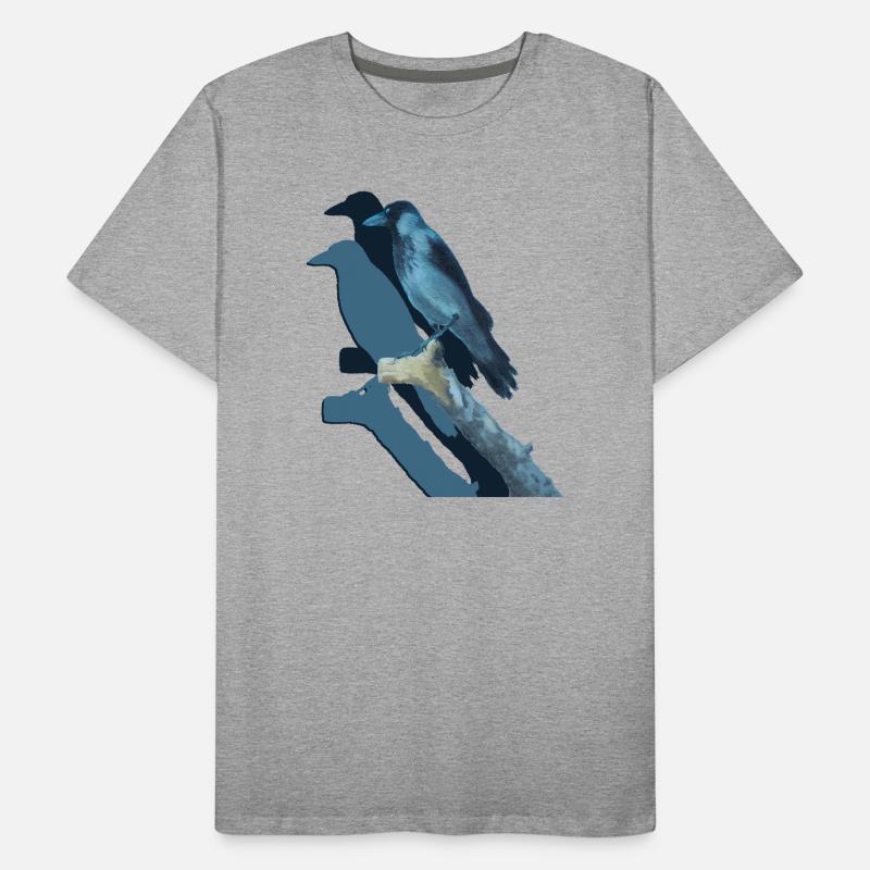 Crow's Luck Men's Premium Organic T-Shirt