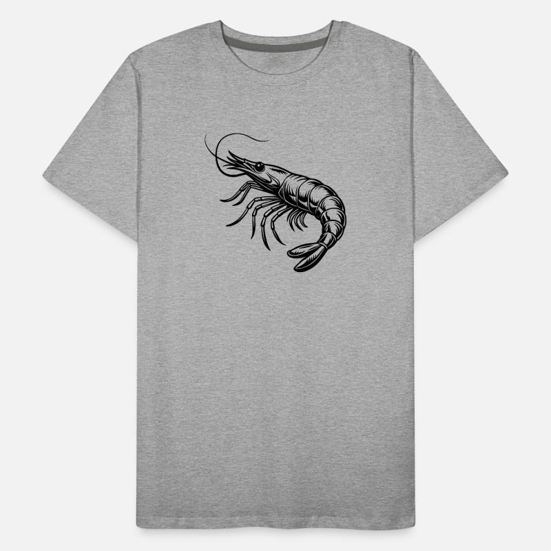 Garnelen Männer Premium Bio T-Shirt