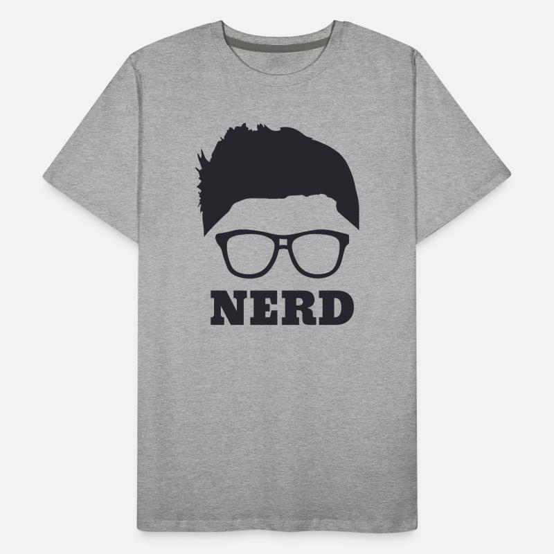nerd T-shirt bio Premium Homme