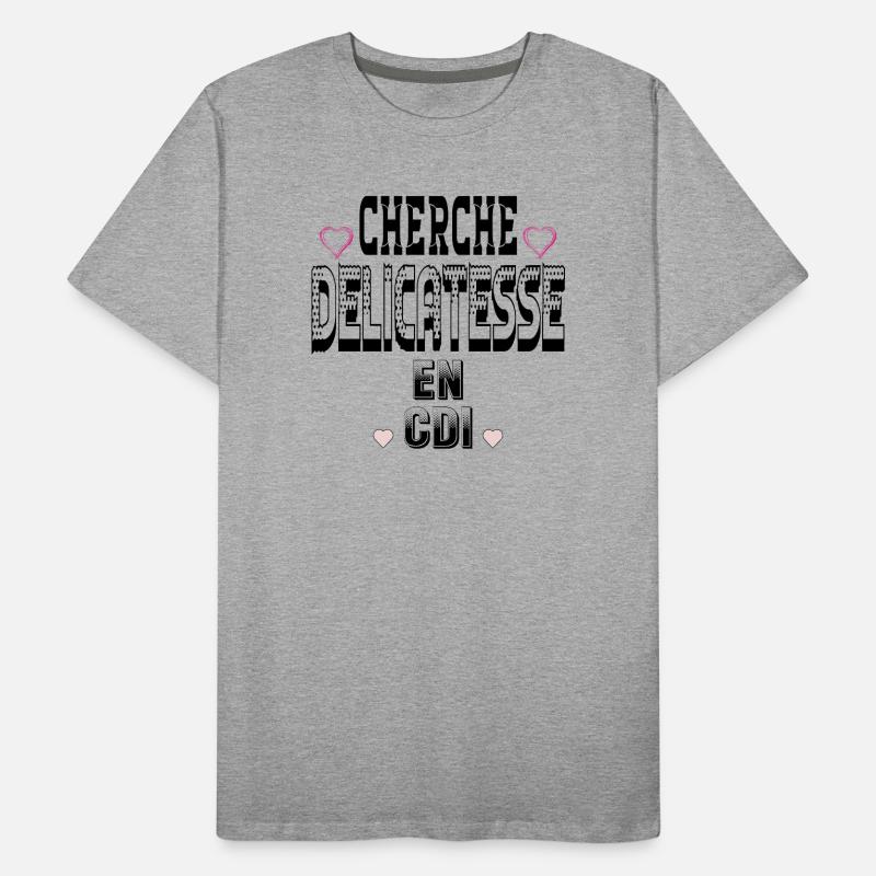 Looking for delicacy on a permanent contract Men's Premium Organic T-Shirt