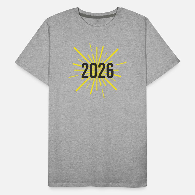 Début de l’année 2026 T-shirt bio Premium Homme
