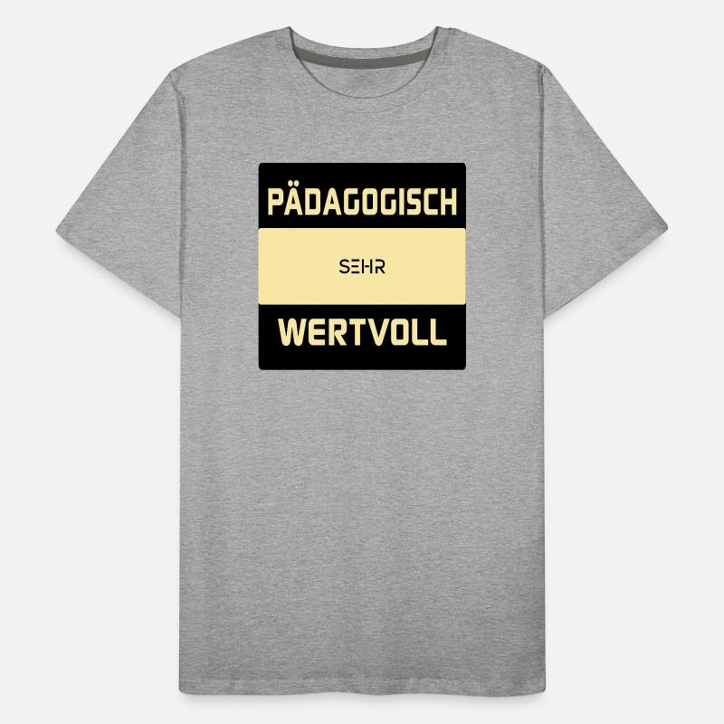 Pedagogy Educator Educator Men's Premium Organic T-Shirt