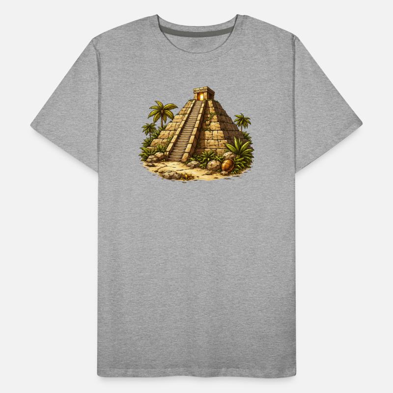 Temple de la Pyramide T-shirt bio Premium Homme