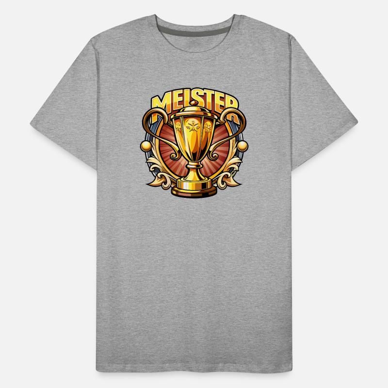 Conception de la victoire en Master Cup T-shirt bio Premium Homme