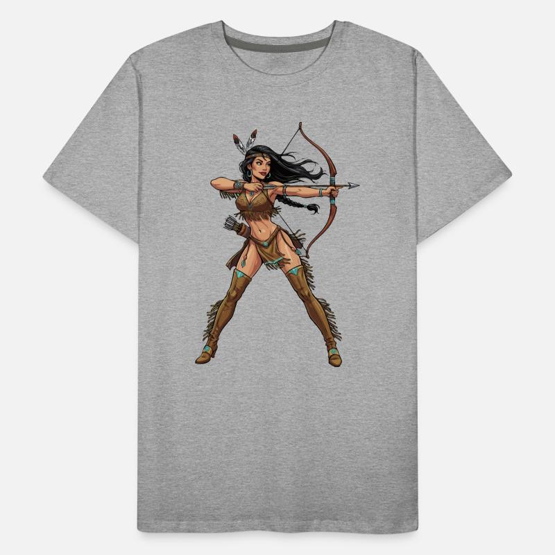 Amazone Boogschutter Men's Premium Organic T-Shirt