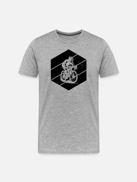 Statement for all road bikes - Men's Premium Organic T-Shirt - heather grey