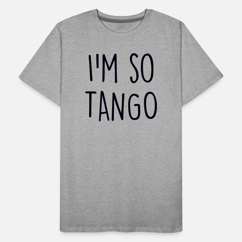 Tango Dancer Men's Premium Organic T-Shirt