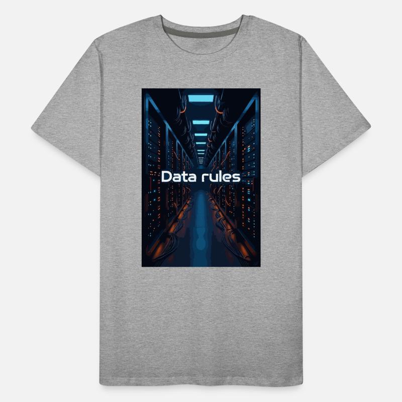Datacenter Data Rules Men's Premium Organic T-Shirt