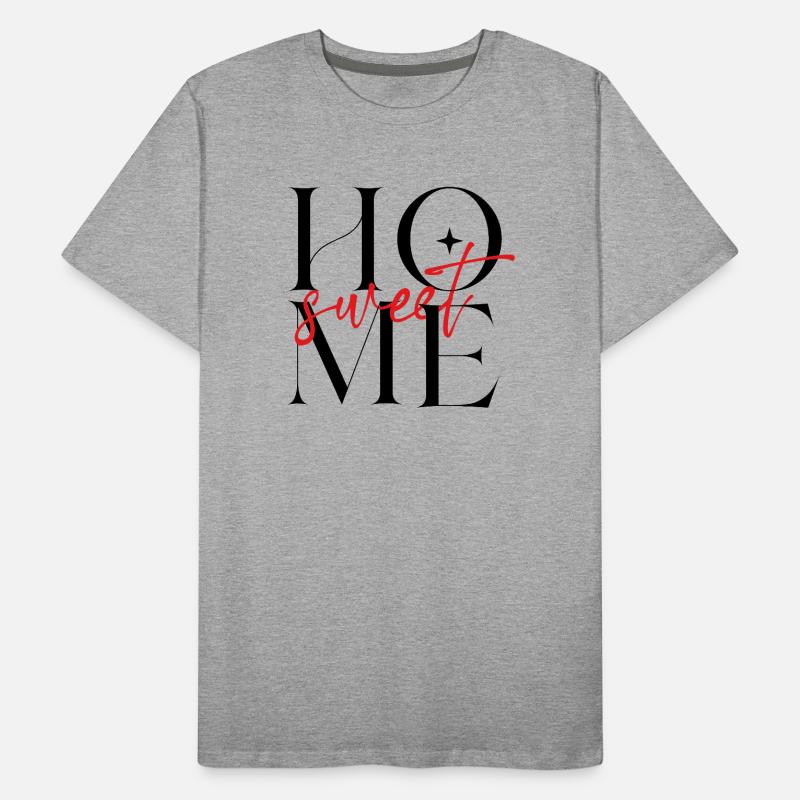 Sweet Script Red Men's Premium Organic T-Shirt