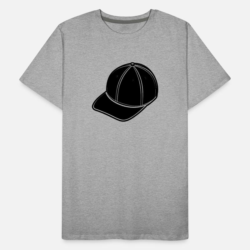 Rap-Kappe Männer Premium Bio T-Shirt