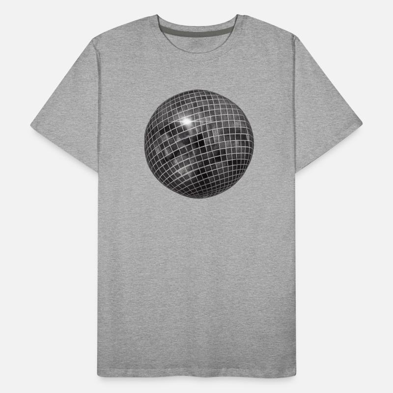 Geometric glitter sphere Men's Premium Organic T-Shirt