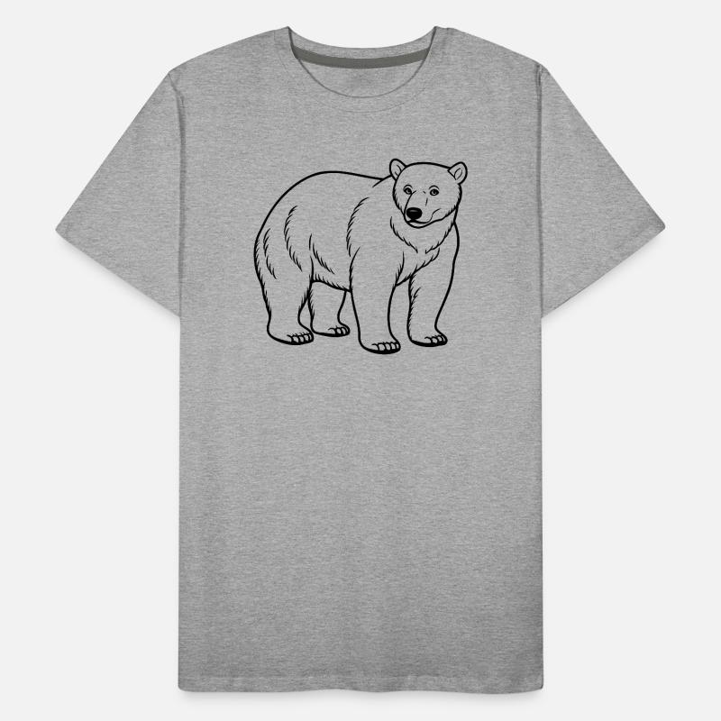 Polar bear Men's Premium Organic T-Shirt