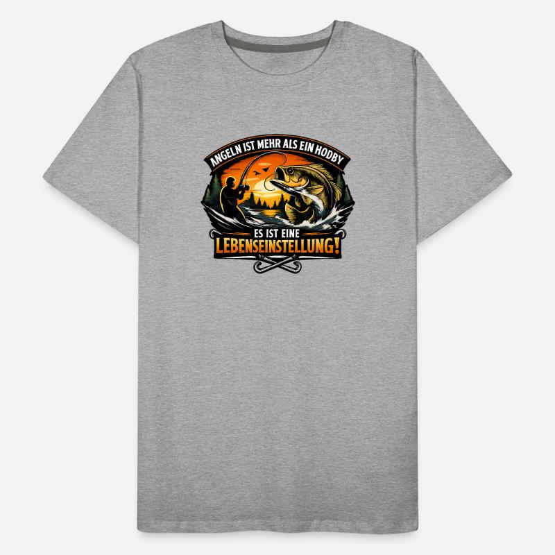 Angling Men's Premium Organic T-Shirt