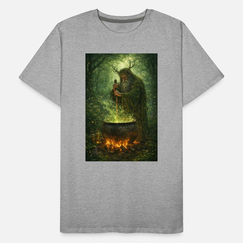 Druide Männer Premium Bio T-Shirt