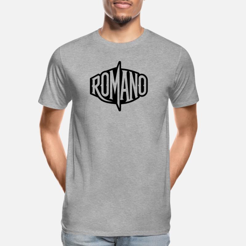 Romano - Römer oder Namens-Emblem Männer Premium Bio T-Shirt