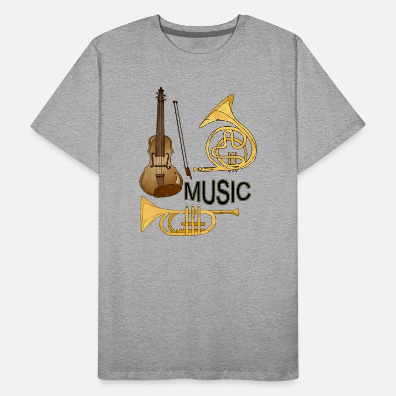Instruments de musique T-shirt bio Premium Homme