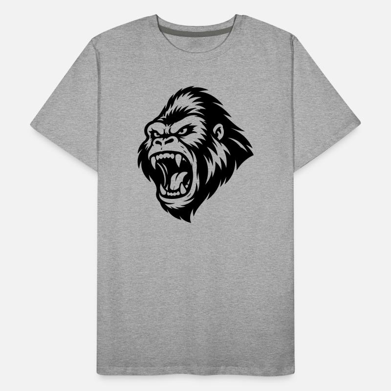 Gorilla Aggressive Men's Premium Organic T-Shirt