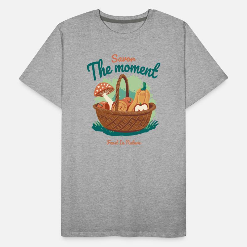 Panier d’automne T-shirt bio Premium Homme