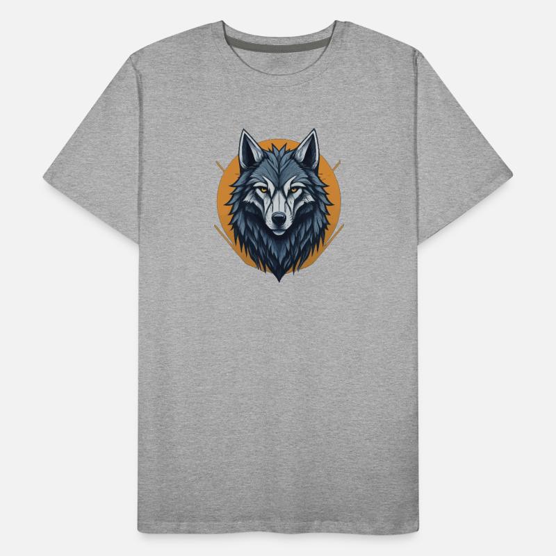 Loup mystique  T-shirt bio Premium Homme