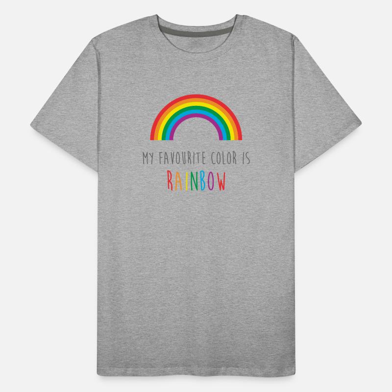 Mon Arc-en-Ciel Préféré T-shirt bio Premium Homme