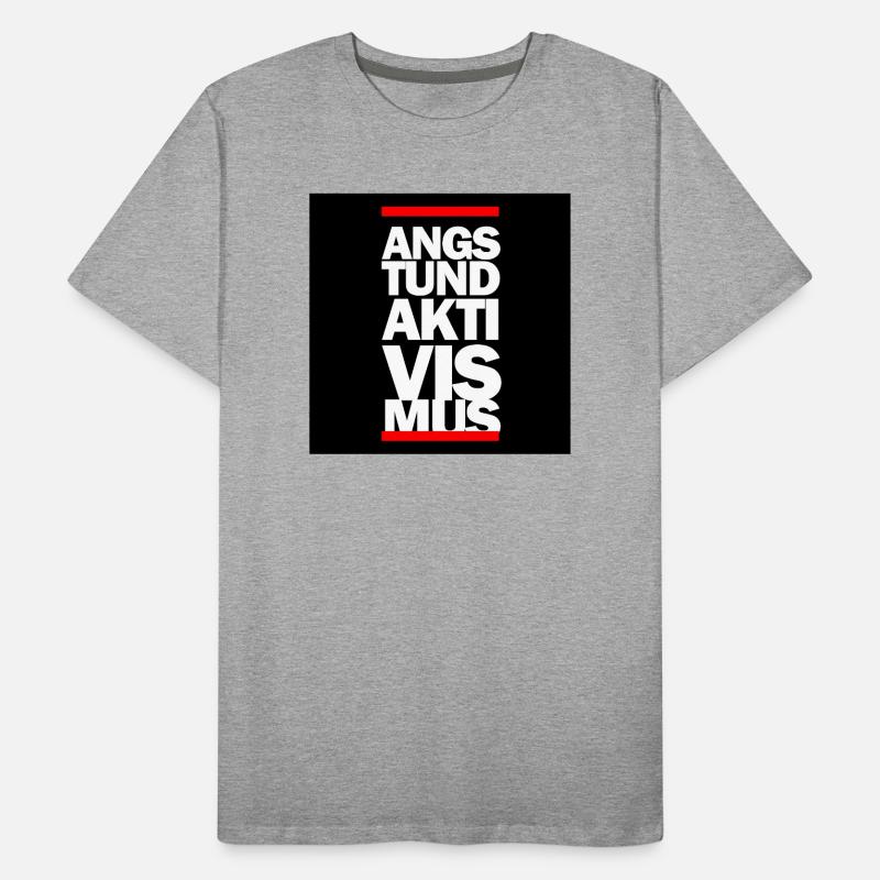 FEAR AND ACTIVISM Men's Premium Organic T-Shirt