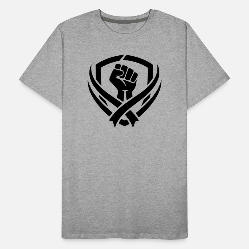 logo combat  T-shirt bio Premium Homme