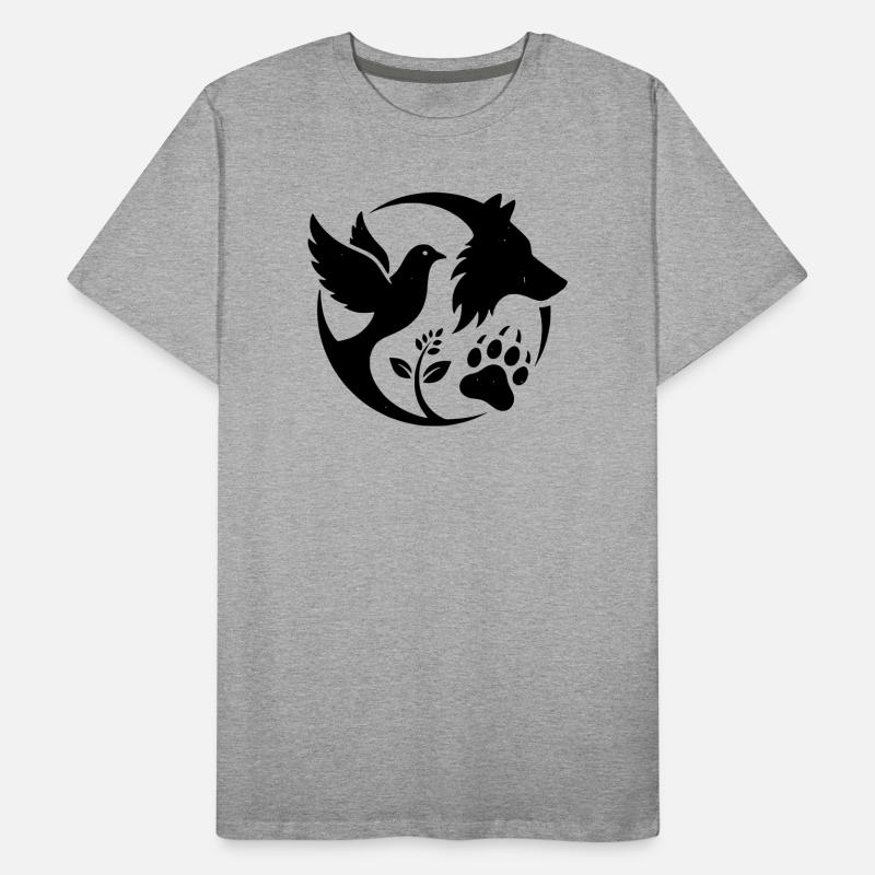 logoprotection animal T-shirt bio Premium Homme