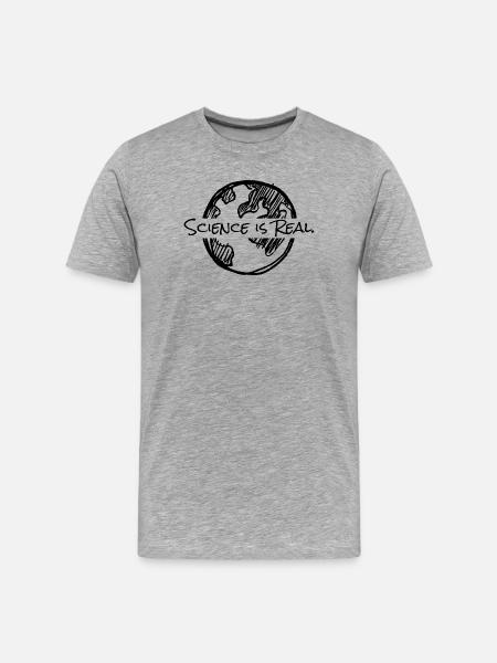 Science - Terre - T-shirt bio Premium Homme - gris chiné