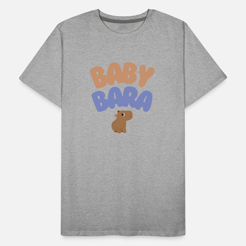 Bébé Bara Capybara T-shirt bio Premium Homme