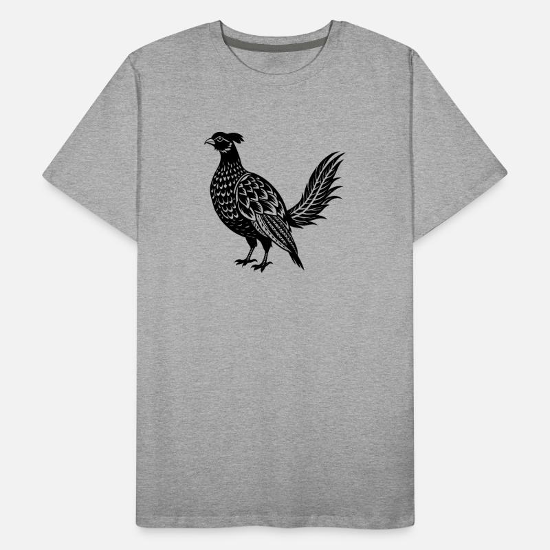 Pheasant Men's Premium Organic T-Shirt