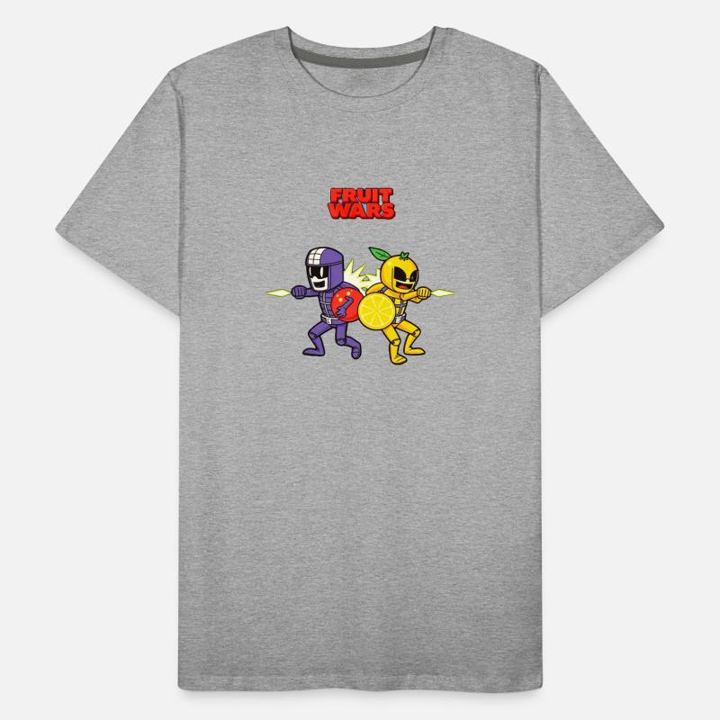 Fruit Wars Obstkrieger Männer Premium Bio T-Shirt