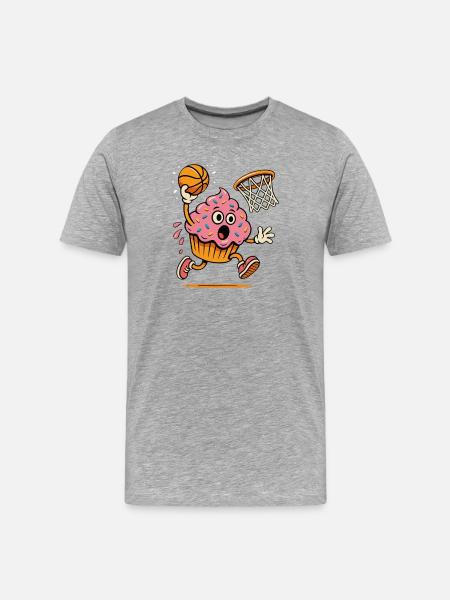 Cupcake Dunkheld - T-shirt bio Premium Homme - gris chiné