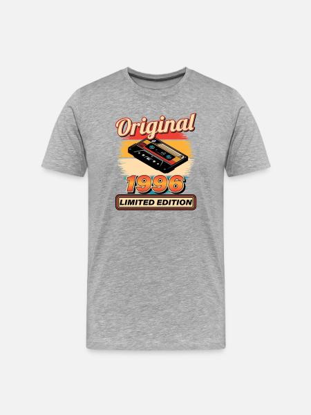 Édition Originale Limitée 1996 - T-shirt bio Premium Homme - gris chiné