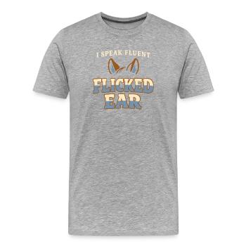 Horse Mood Humor Experienced Horse Owner - Men's Premium Organic T-Shirt - heather grey - Front - Damien (186cm)
