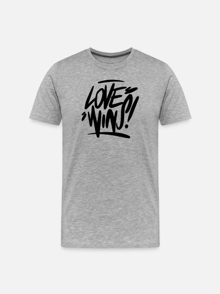 love wins Love wins - Men's Premium Organic T-Shirt - heather grey