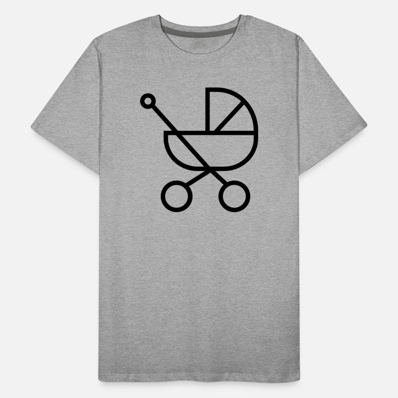 pushchair Men's Premium Organic T-Shirt