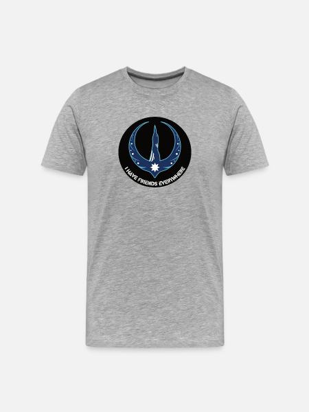 Minnesota Rebellion Loon - Men's Premium Organic T-Shirt - heather grey