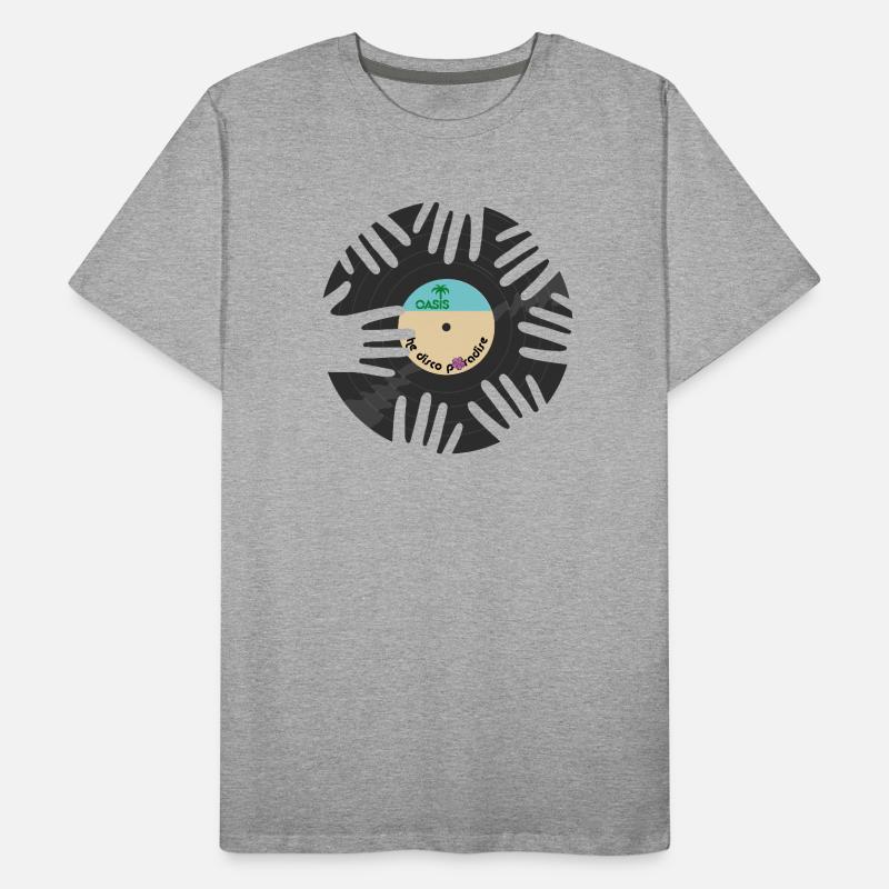 Disco Oasi Tropisch Männer Premium Bio T-Shirt