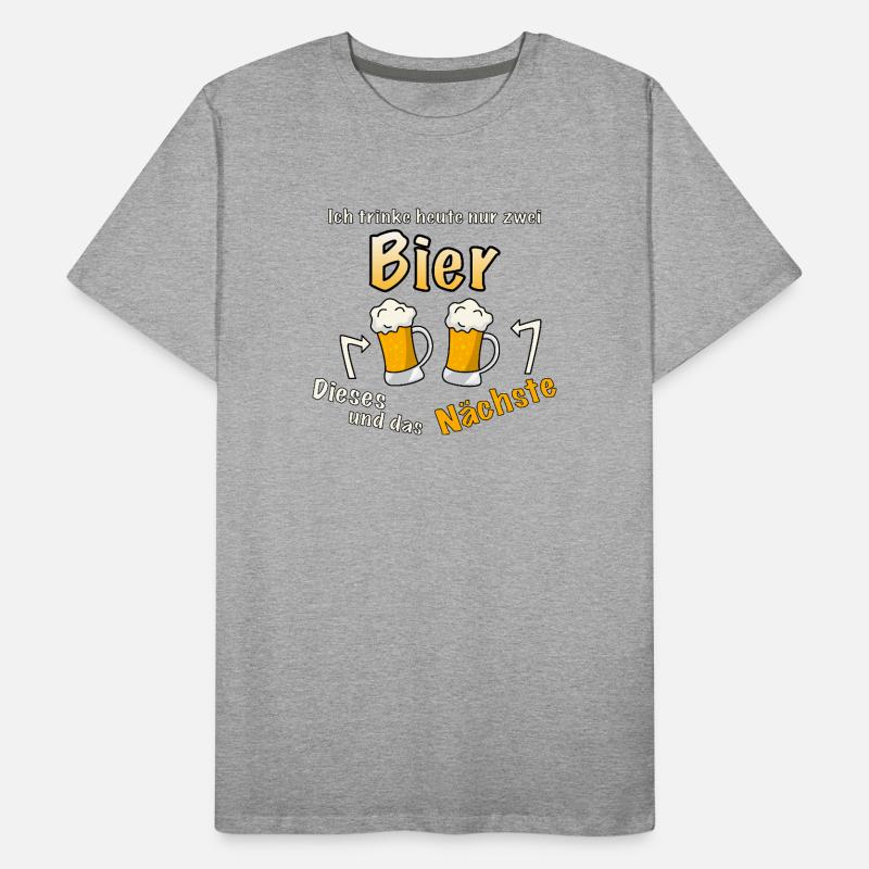 Noch ein Bier, bitte Männer Premium Bio T-Shirt