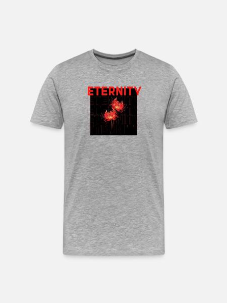 Eternity - Men's Premium Organic T-Shirt - heather grey