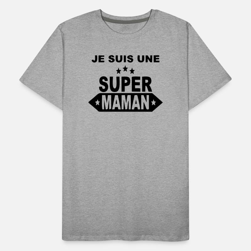 Ich bin eine großartige Mutter Männer Premium Bio T-Shirt
