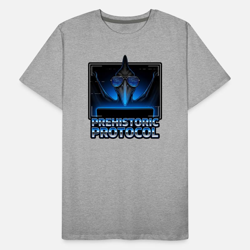 Ancient Protocol Neon Men's Premium Organic T-Shirt