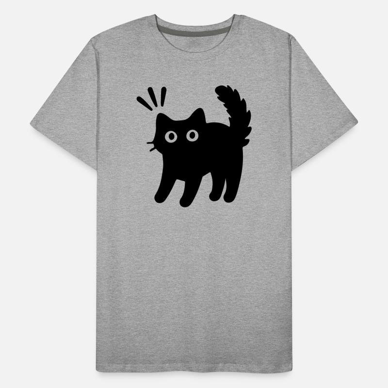 Kater Katze Männer Premium Bio T-Shirt